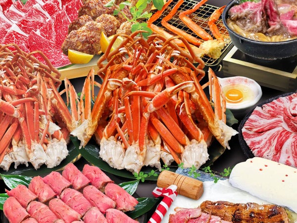 蟹かにカーニバル!本ずわい蟹&紅ずわい蟹食べ放題!と白亜の教育殿堂「豊郷小学校旧校舎群」&「多賀大社」【JR高槻・枚方市・河内磐船発】1